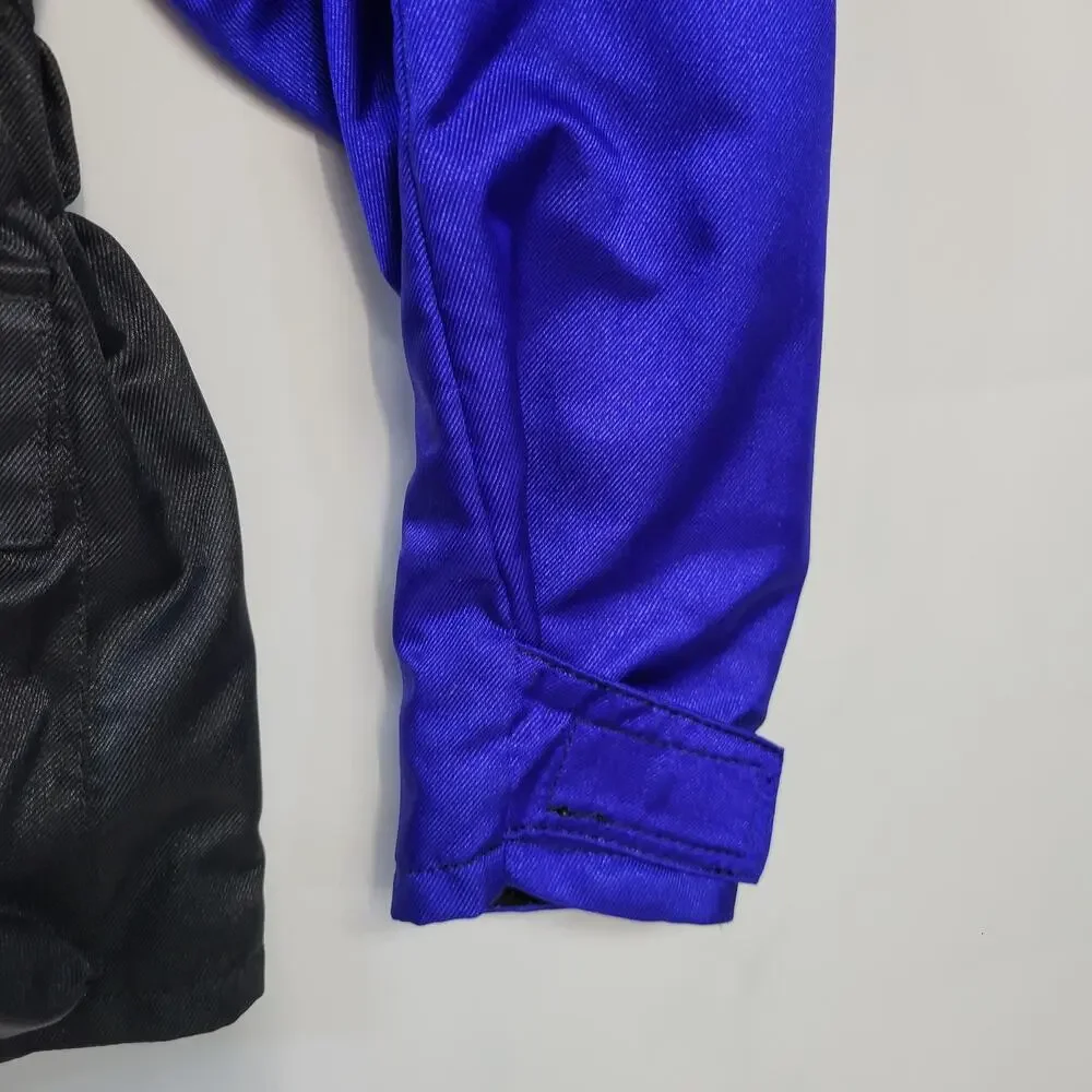 Progrip Jacket Mens Large Blue Black Motorcycle Racing Made Italy Nylon‎